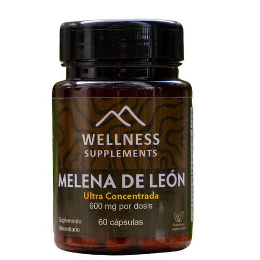 Melena de León Ultra Concentrada 600 mg — Wellness Supplements