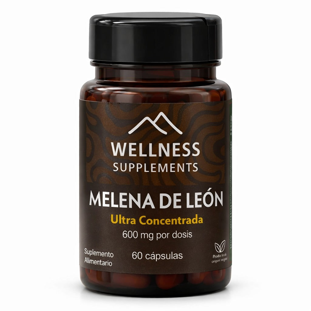 Melena de León Ultra Concentrada 600 mg — Wellness Supplements
