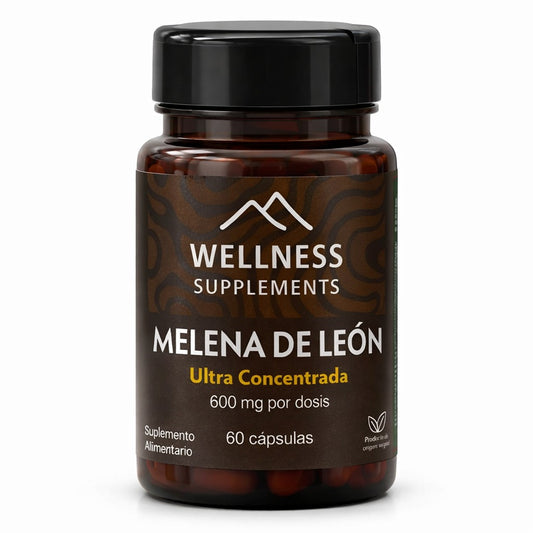 Melena de León Ultra Concentrada 600 mg — Wellness Supplements